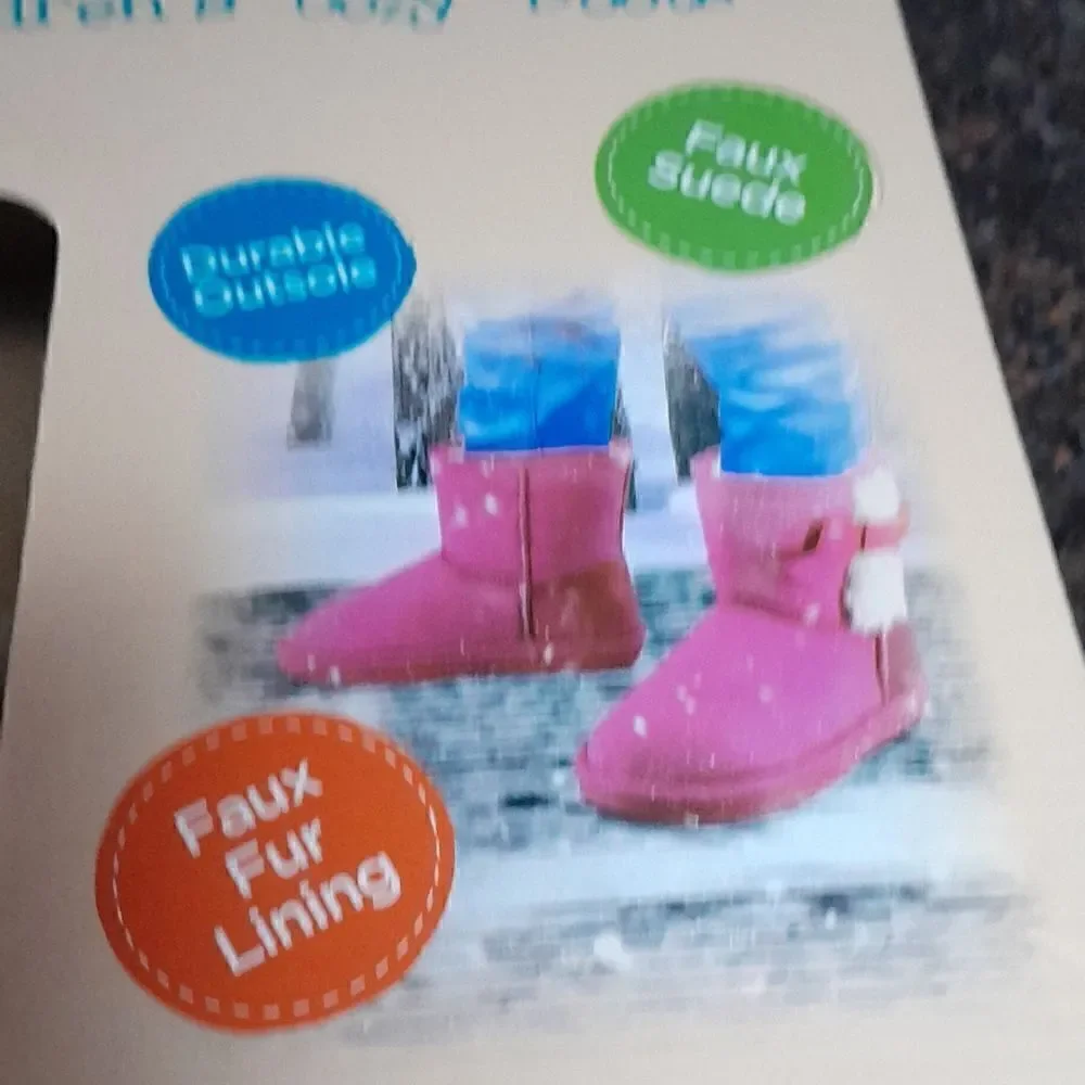 Lily and Dan Cozy Boots...Size 7-8